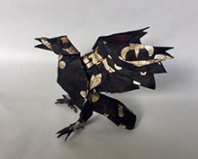 Origami Raven by Sachiko Kotaka